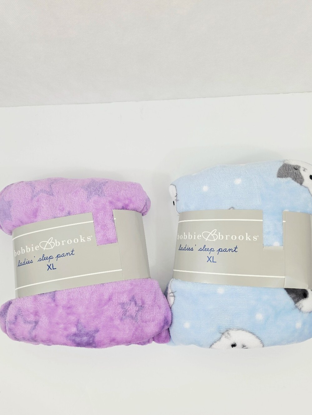2 Pair Bobbie Brooks Pajama Pants Bundle